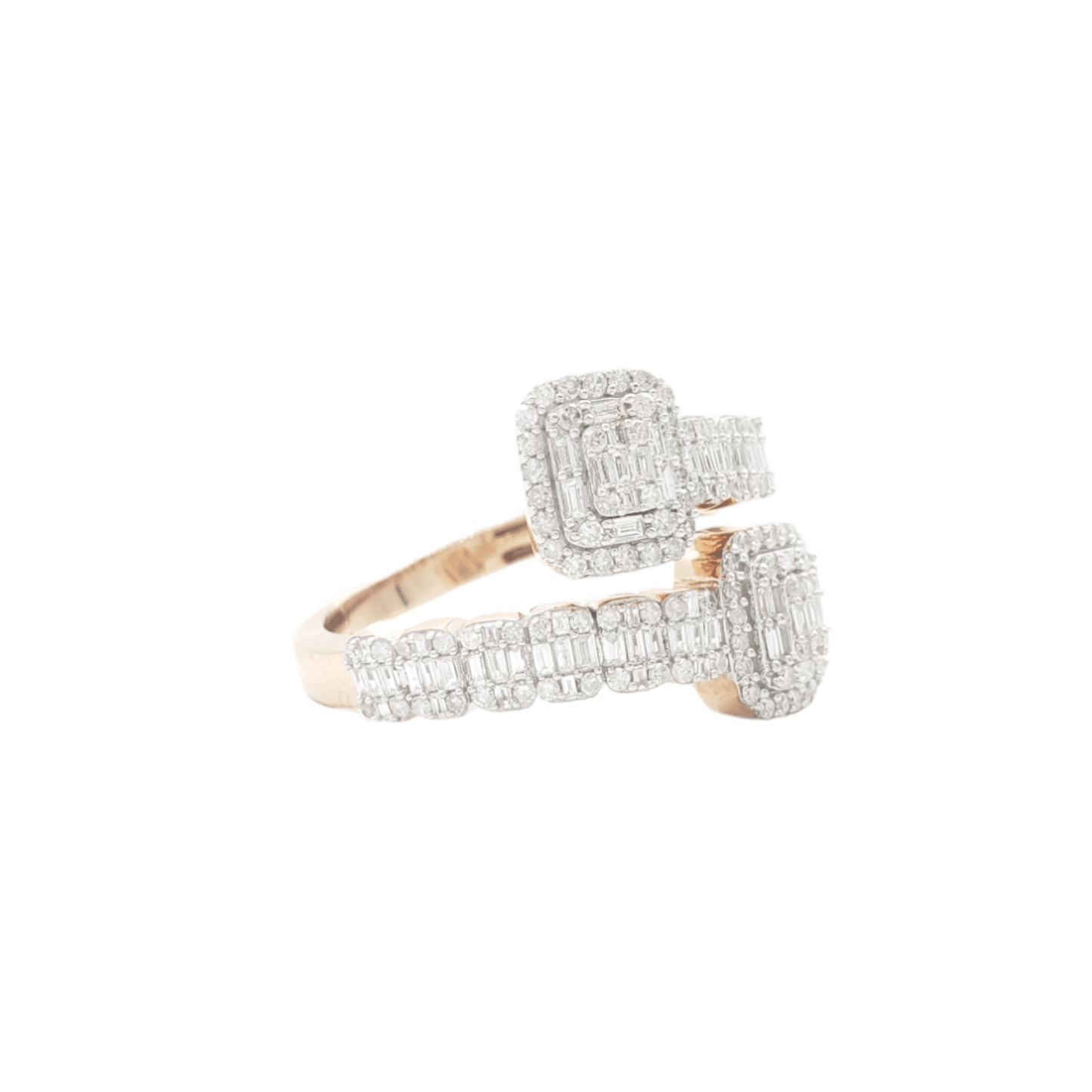 14k Baguette Diamond Band With 1.18 Carats Of Diamonds #23846