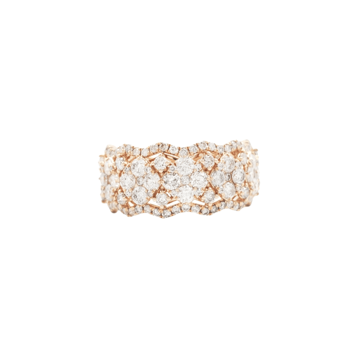 14k Diamond Ring With 2.45 Carats Of Diamonds #14191