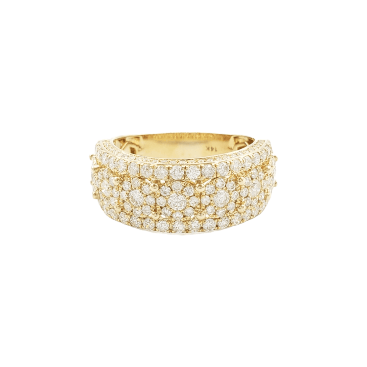 14k Diamond Ring With 2.52 Carats Of Diamonds #10746