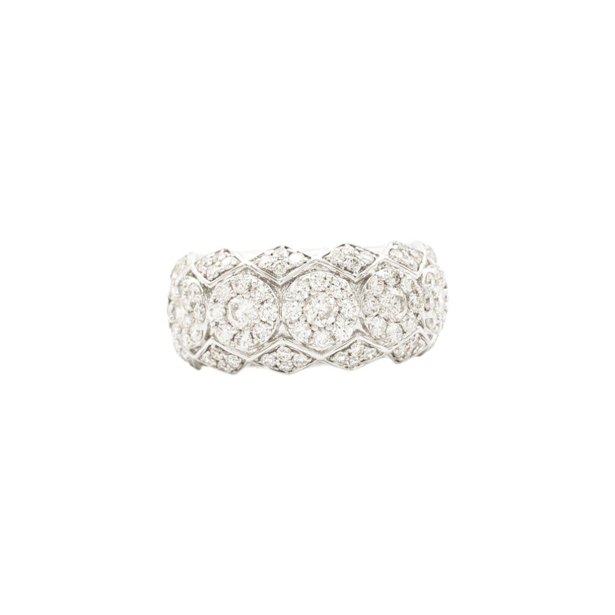 14k Diamond Ring With 1.75 Carats Of Diamonds #19979