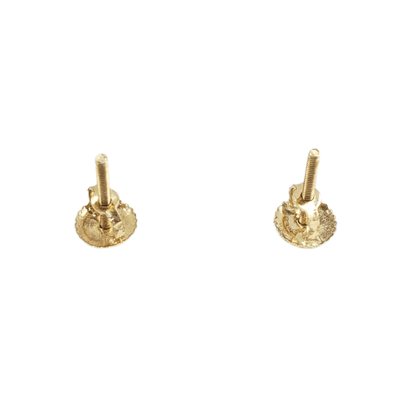 14k Gold Diamond Earrings #22090