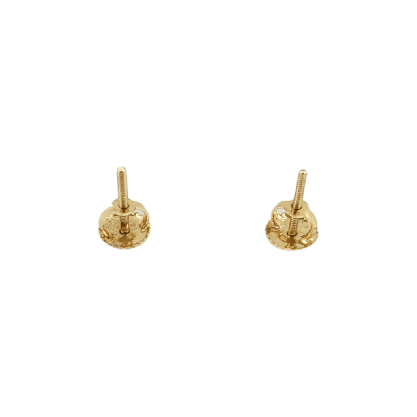 14k Gold Butterfly Diamond Earrings