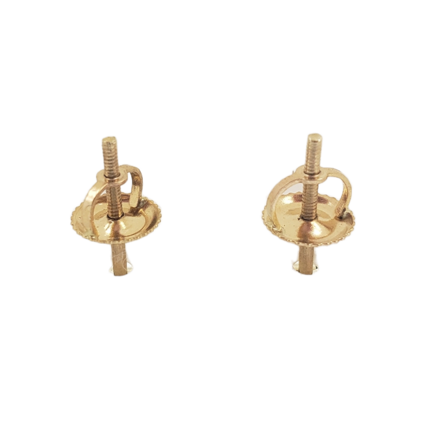 14k Gold Diamond Earrings #24606