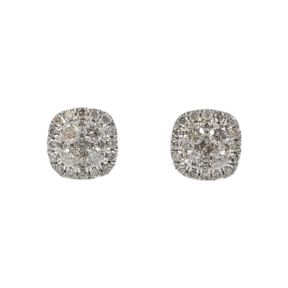 14k Gold Diamond Earrings #10553