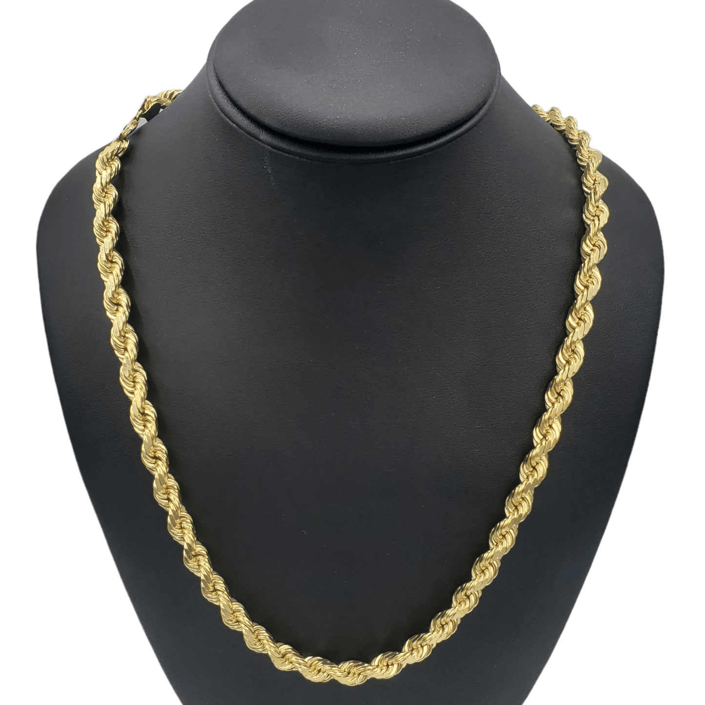 14K Gold- Solid Rope Chain (Yellow Gold) Fantastic Jewelry NYC