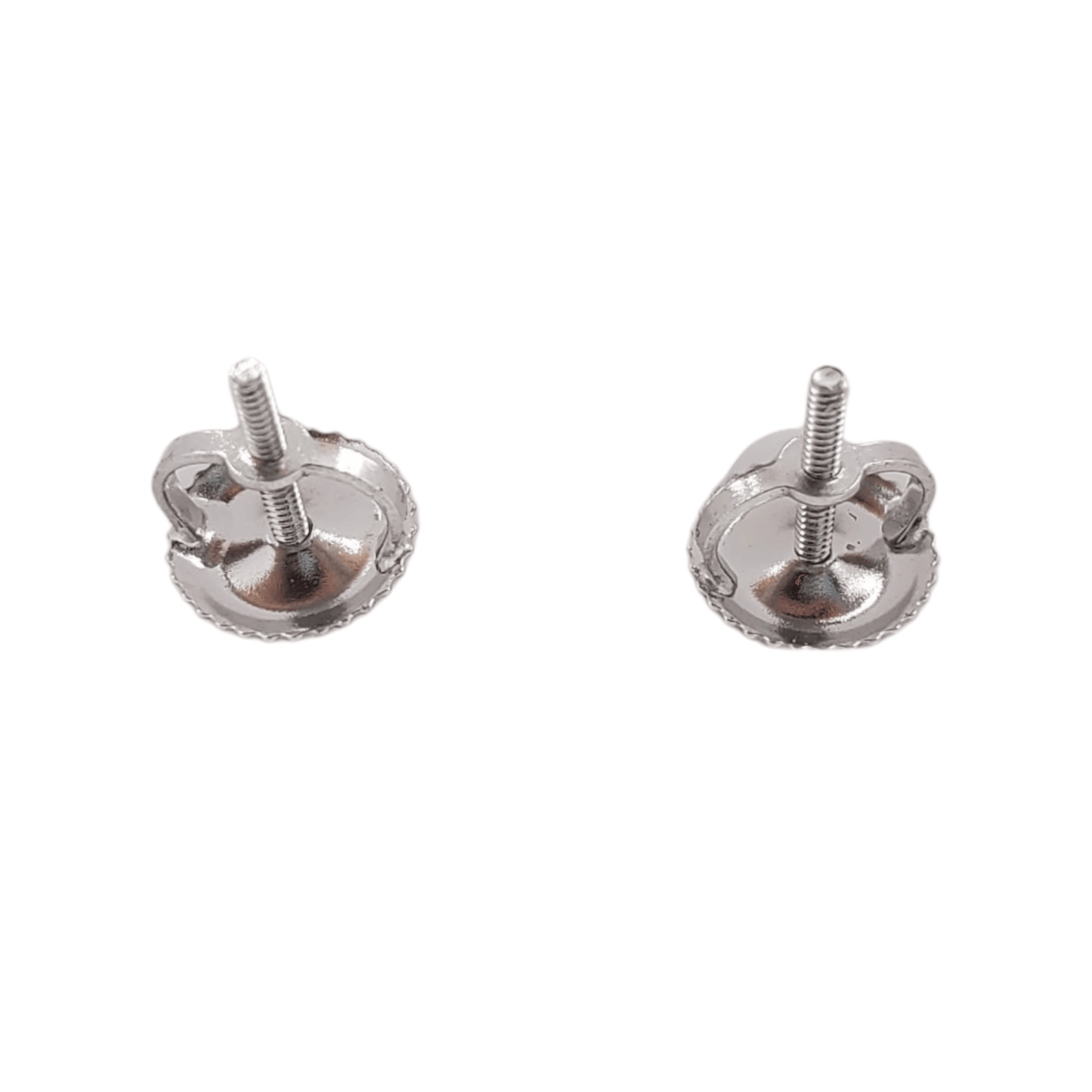 10k Gold Baguette Diamond Square Earrings #21798