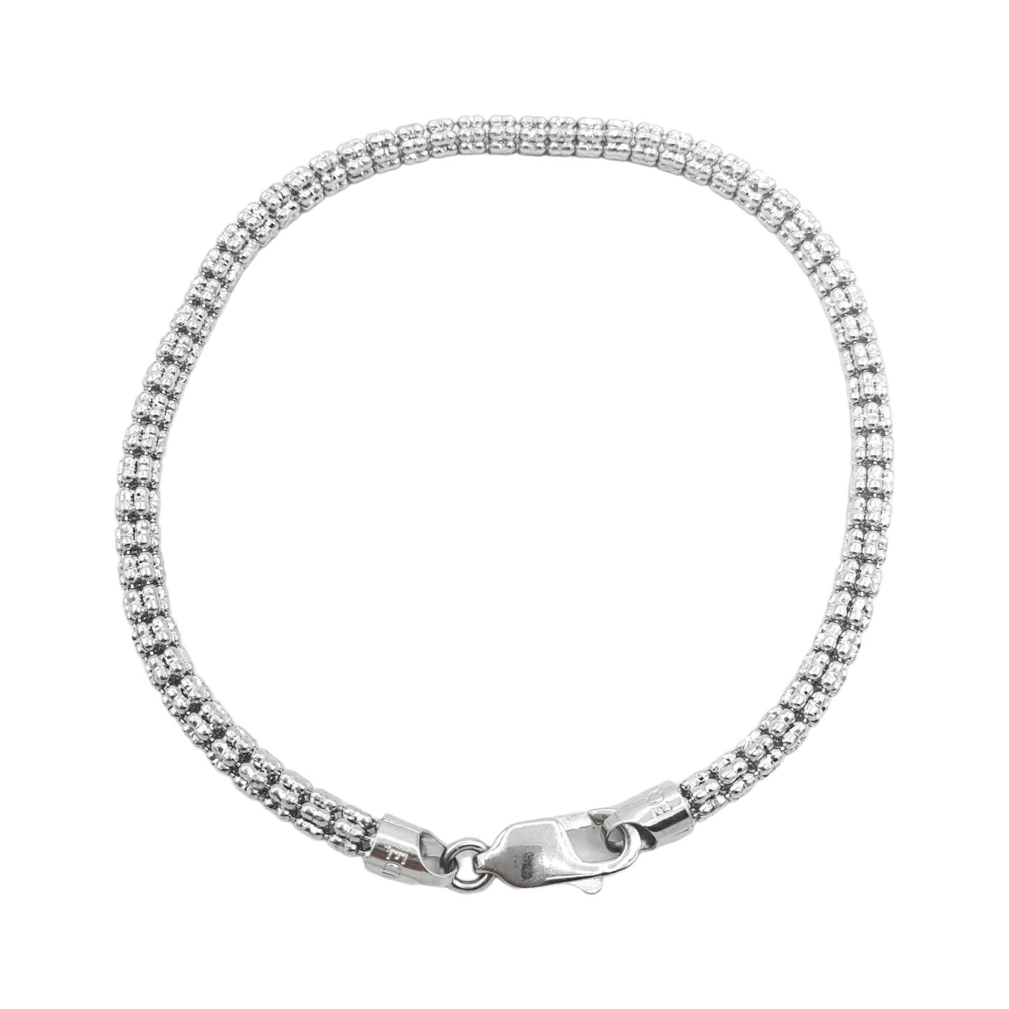 10K White Gold- Ice Bracelet