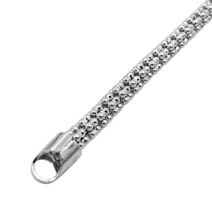 14K White Gold- Ice Bracelet