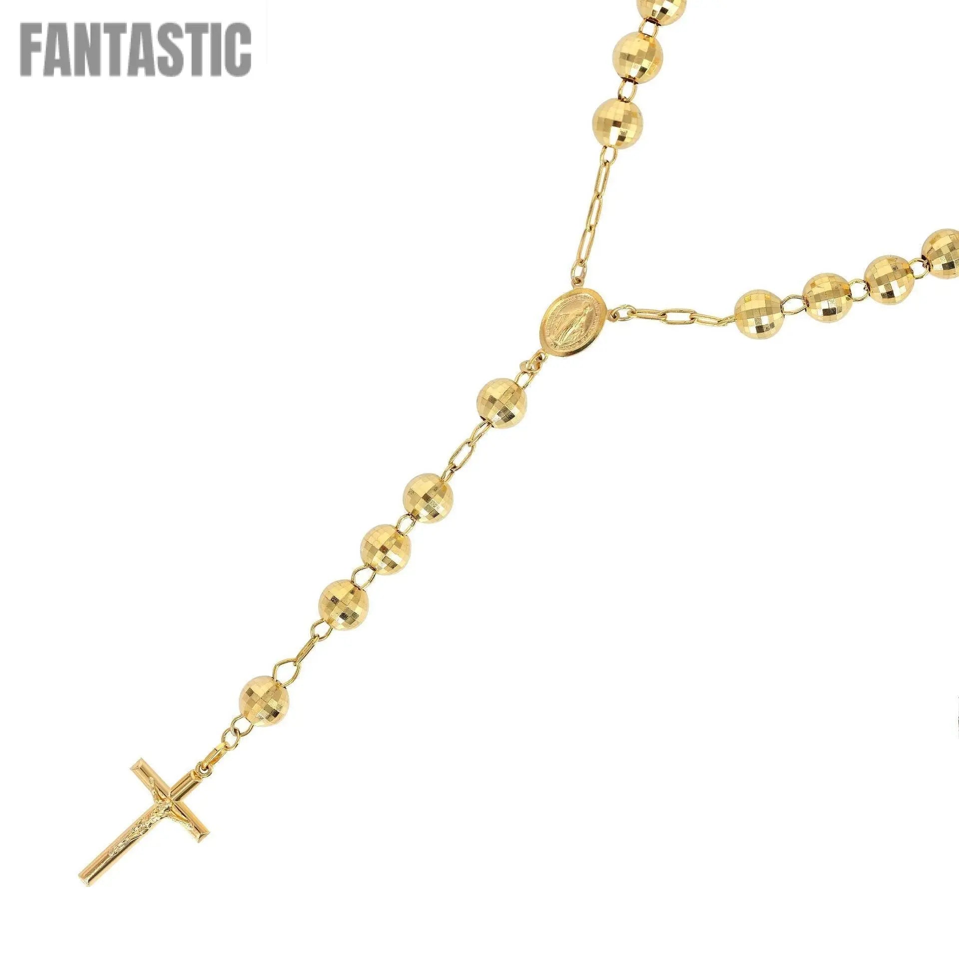 Rosary Necklaces 14K Gold