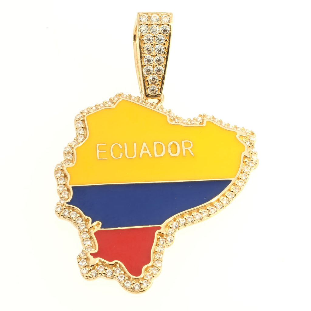 Map-Flag Pendant