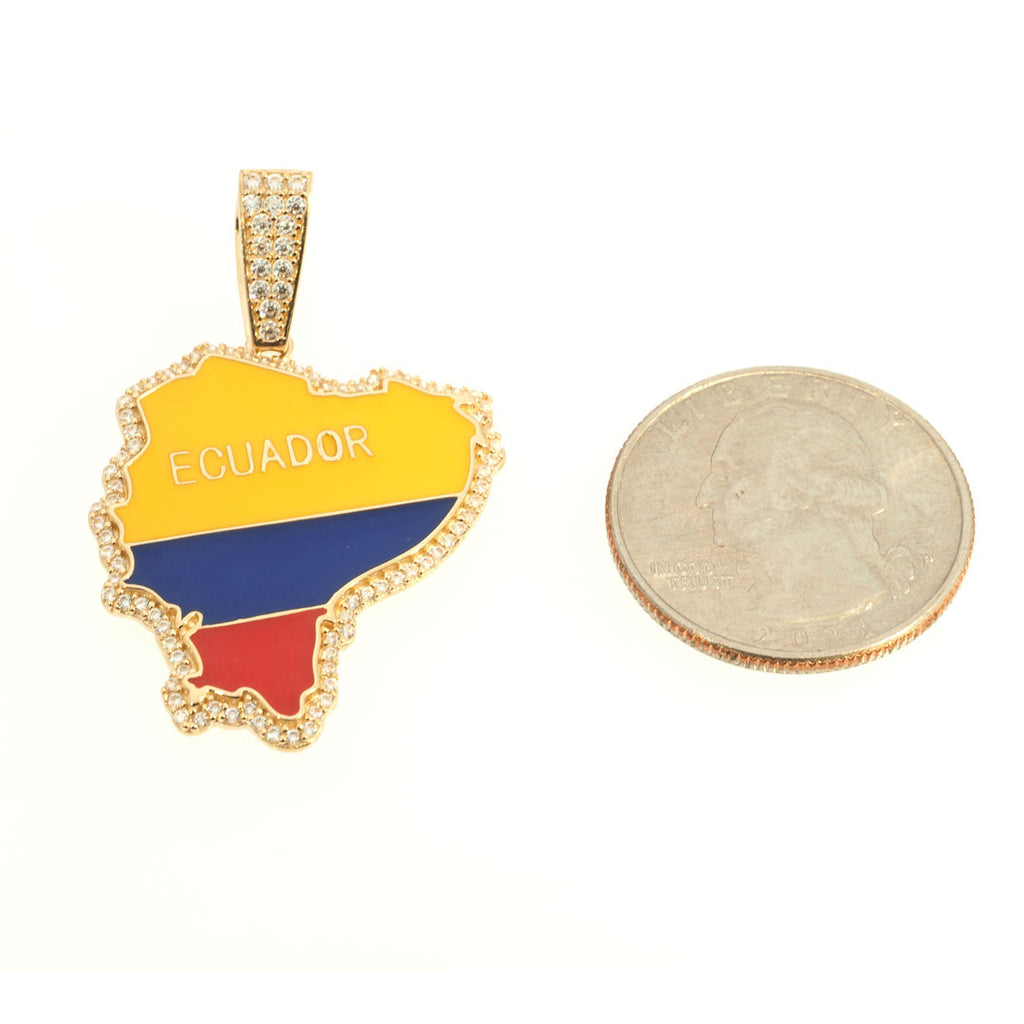 Map-Flag Pendant