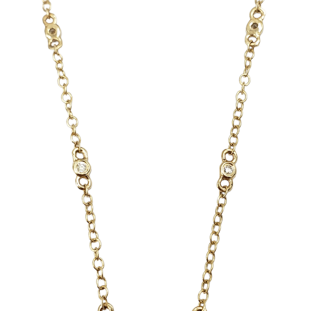 14k Diamond Tear Drop  #27255