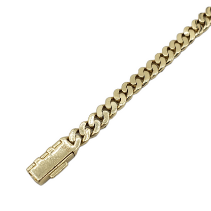 10K Gold- Iced Out Diamond Miami Cuban Chains (5mm)